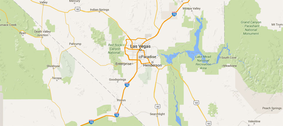 Map showing the StartUp Template location